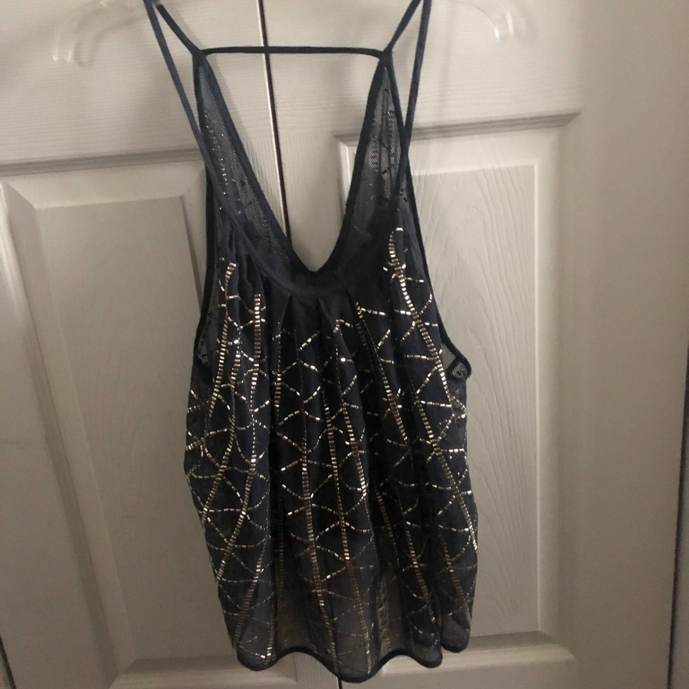 Free People Jeweled Tank Top